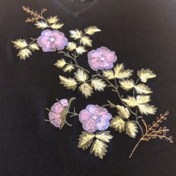 Vintage The Limited Stretch Tank Black Medium - Picture 2 of 5